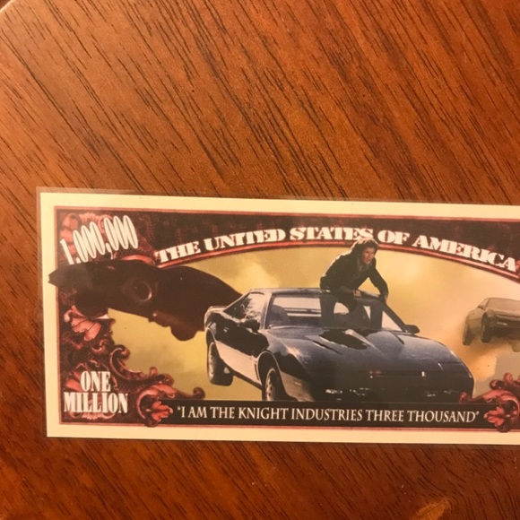 NEW! VINTAGE 80's KNIGHT RIDER💨TV SHOW🤩NOVELTY NOTE & 4 GLOSSY 8.5x11 POSTERS - Picture 5 of 10